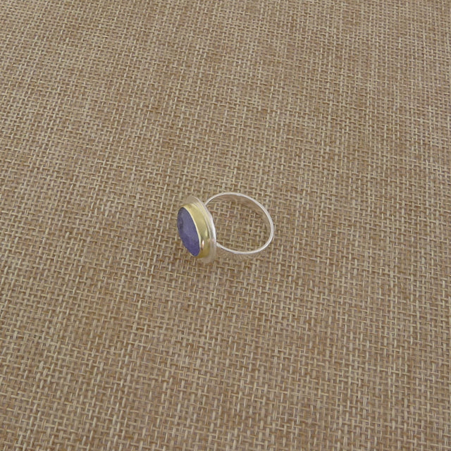Rosecut Tanzanite Ring