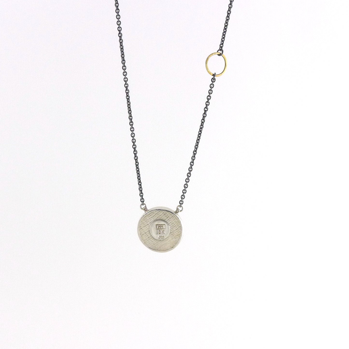 Mother of Pearl and Diamond Pendant
