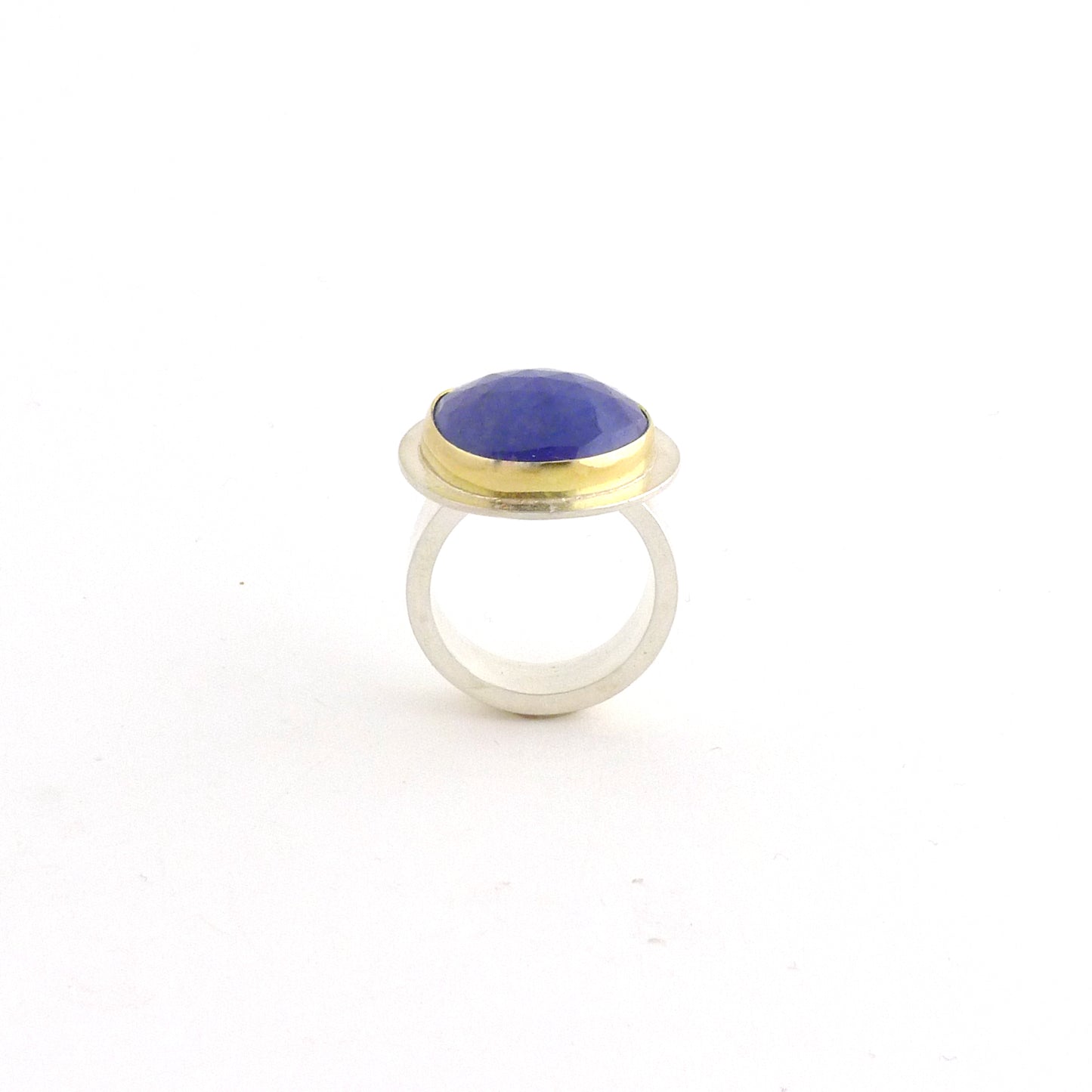Faceted Tanzanite Ring