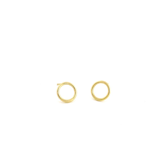 18 Karat Gold Small but Mighty Earrings with Posts