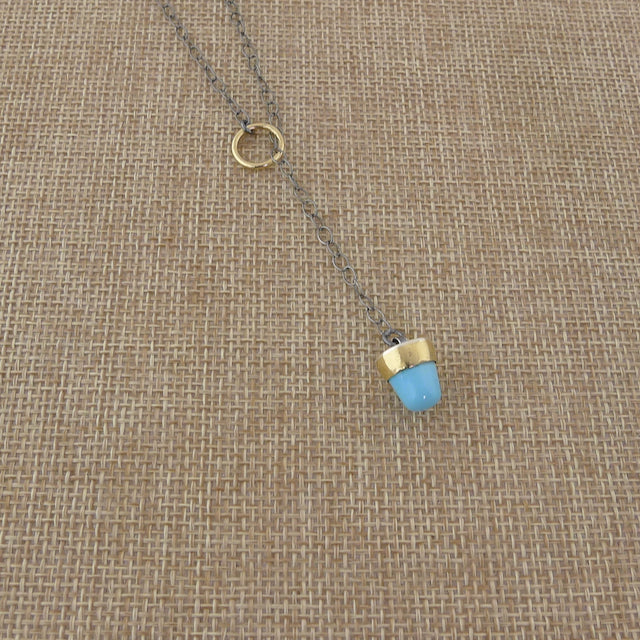 Arizona Turquoise Bullet Lariat